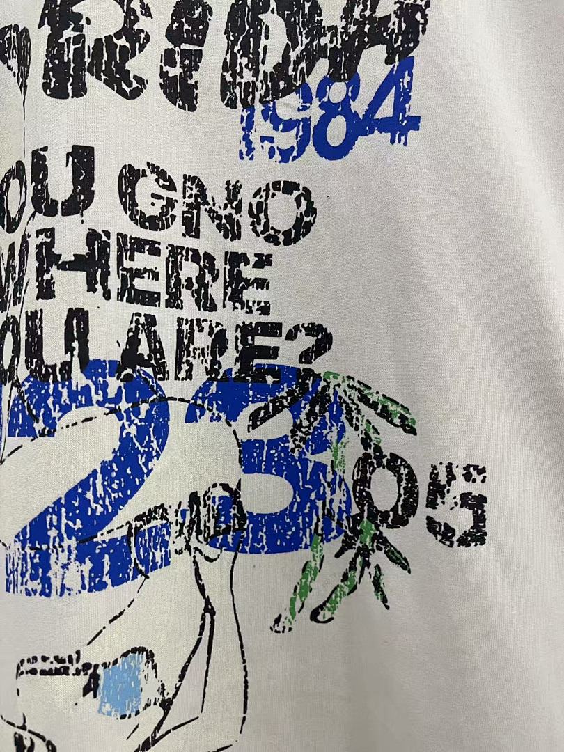 RRR123 Florida Vice Is Nice 123‑05 Oversized Graphic Long‑Sleeve Tee