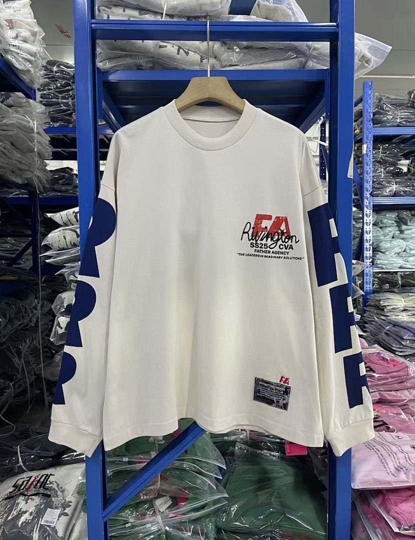 RRR123 Florida Vice Is Nice 123‑05 Oversized Graphic Long‑Sleeve Tee