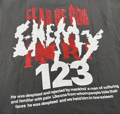 RRR123 Fear Of God Splatter Print Oversized Sleeveless Tee