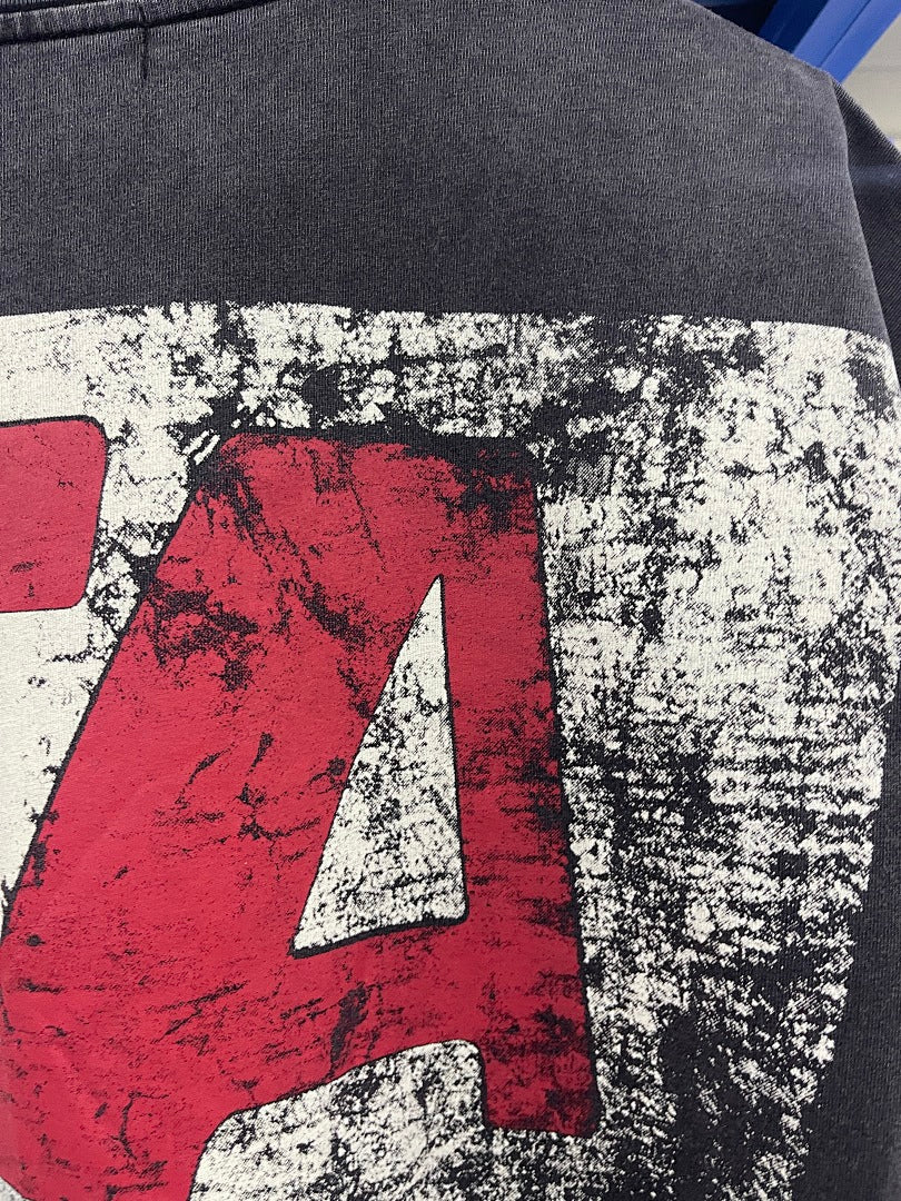 RRR123 Rivington Big‑R FA Slogan Oversized Graphic Tee