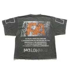 RRR123 Rivington Big‑R FA Slogan Oversized Graphic Tee