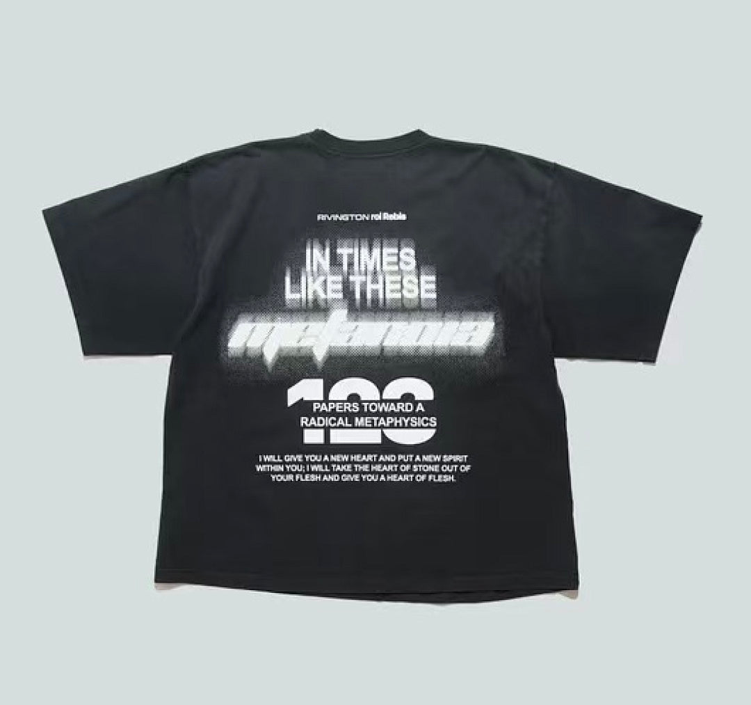 RRR123 Rivington Metanoia Flame‑Angel 123 Oversized Graphic Tee