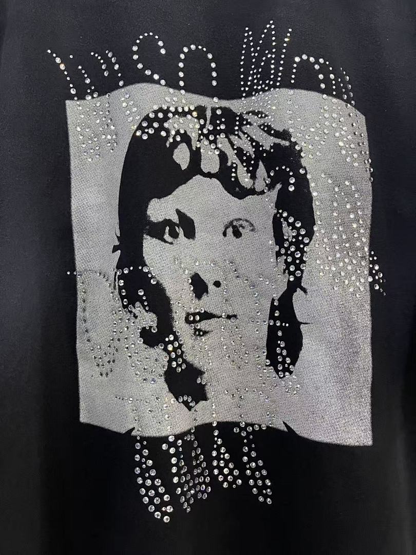 Play Hollywood Rhinestone Print Tee