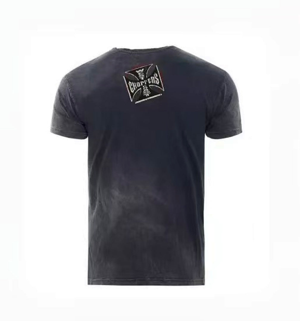 Play Hollywood West Coast Choppers El Diablo Vintage Biker Tee