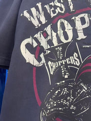 Play Hollywood West Coast Choppers El Diablo Vintage Biker Tee