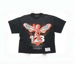 RRR123 Rivington In Times Like These 123 Red‑Wing Angel Graphic Tee