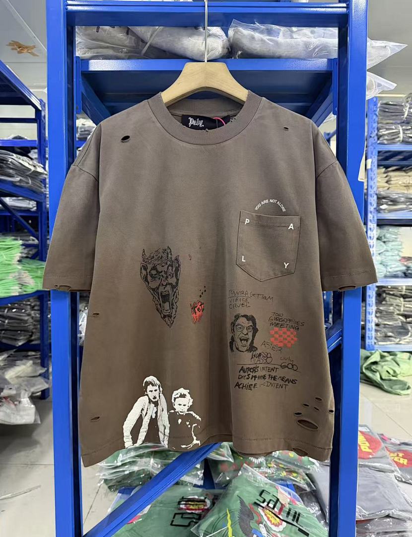 Play Hollywood Graffiti Print Tee