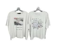 Play Hollywood Handwriting Print Tee