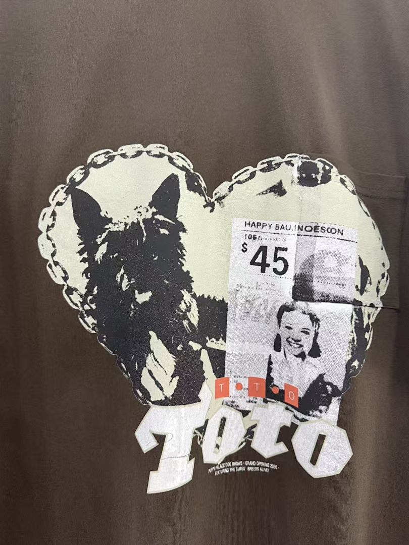 Play Hollywood Toto Heart Print Tee