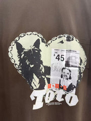 Play Hollywood Toto Heart Print Tee