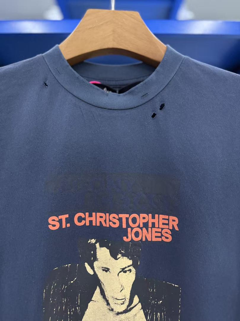 Play‑Hollywood St. Christopher Jones Portrait Tee