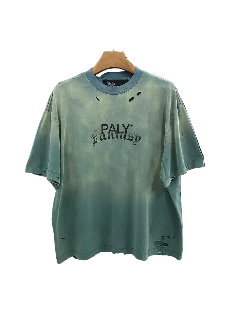 Play Hollywood Fantasy Letter Print Tee
