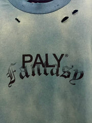 Play Hollywood Fantasy Letter Print Tee