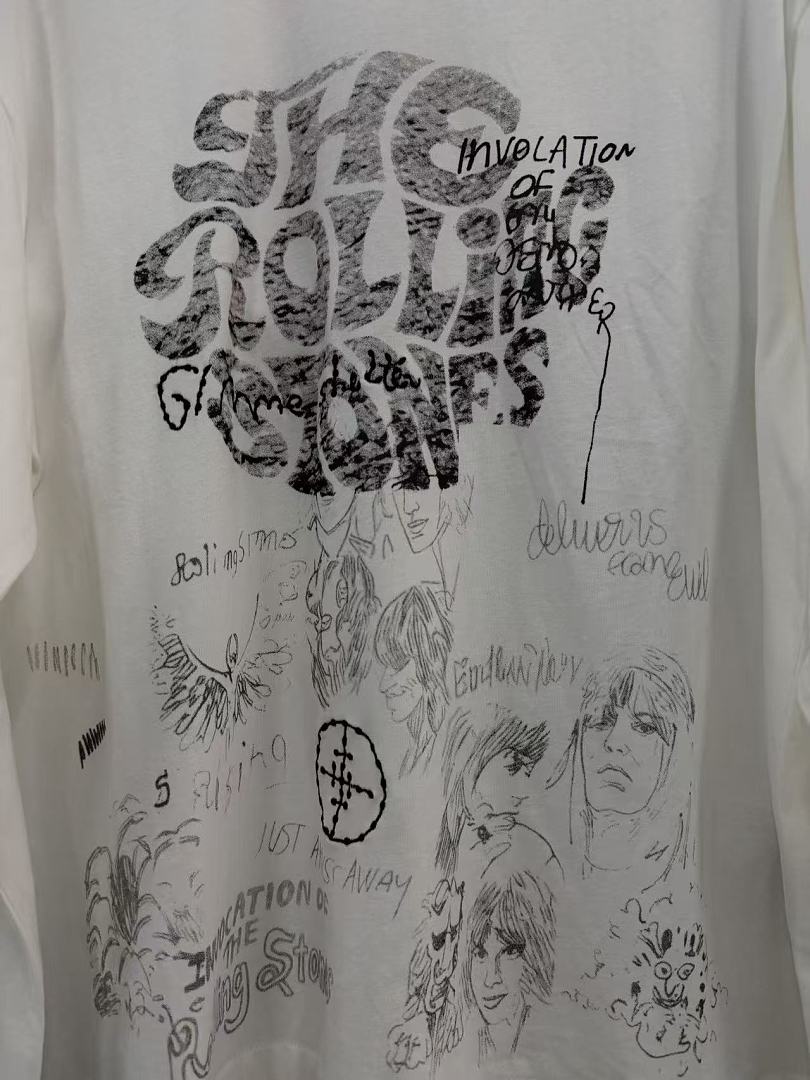 Play Hollywood Rolling Stones Sketch L/S Tee