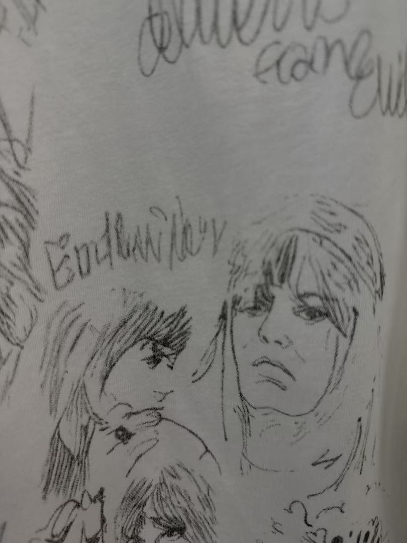 Play Hollywood Rolling Stones Sketch L/S Tee
