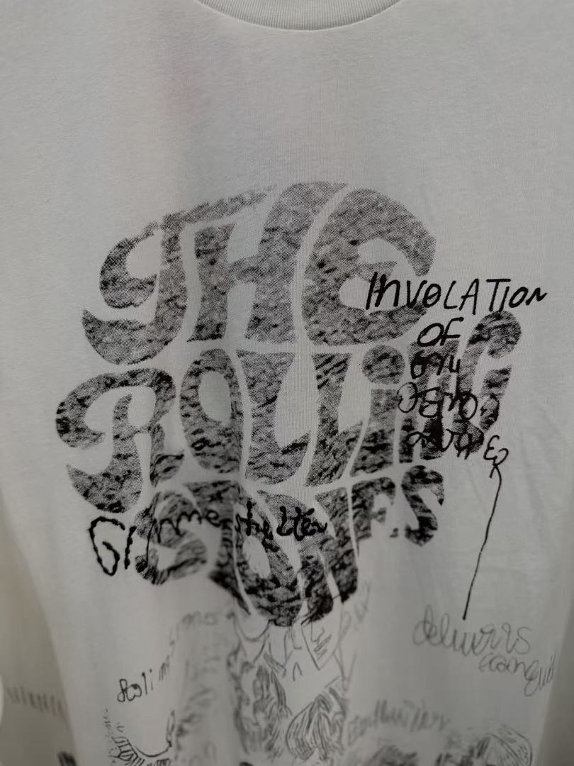 Play Hollywood Rolling Stones Sketch L/S Tee