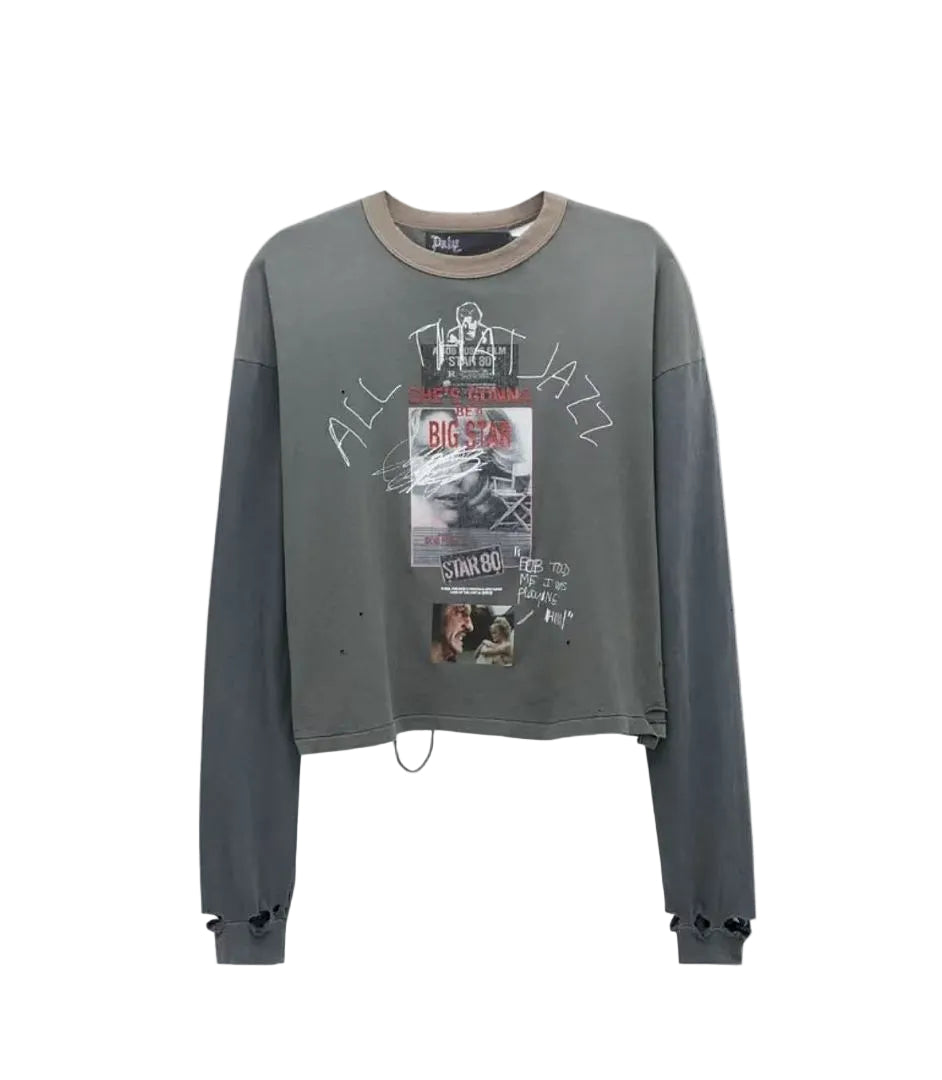 Play Hollywood All That Jazz Collage L/S Tee