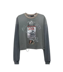 Play Hollywood All That Jazz Collage L/S Tee