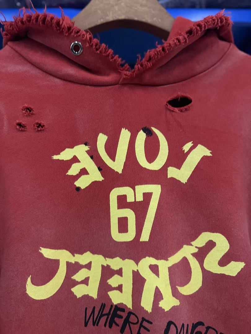 Play Hollywood Love 67 Graffiti Hoodie
