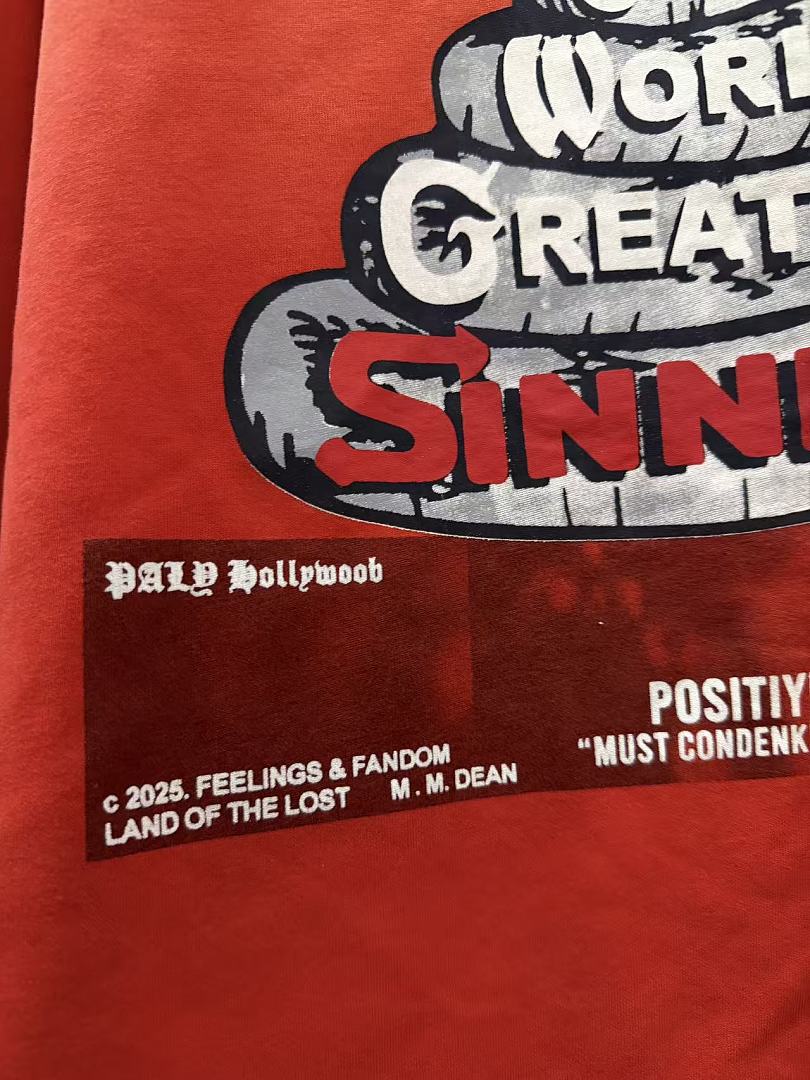 Play Hollywood World's Greatest Sinner L/S Tee