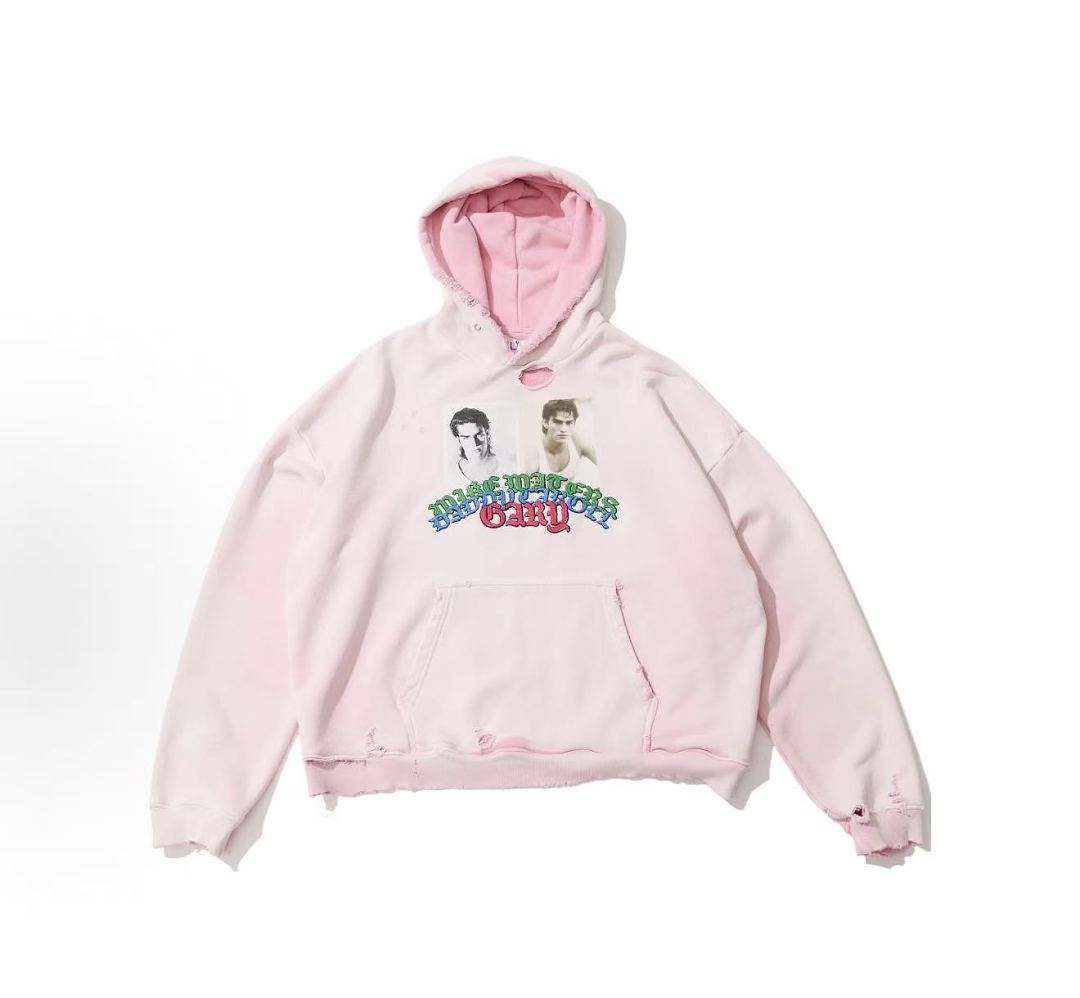 Play Hollywood Gary Print Hoodie