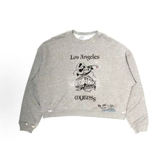 Play Hollywood Los Angeles Graphic Crewneck Sweatshirt