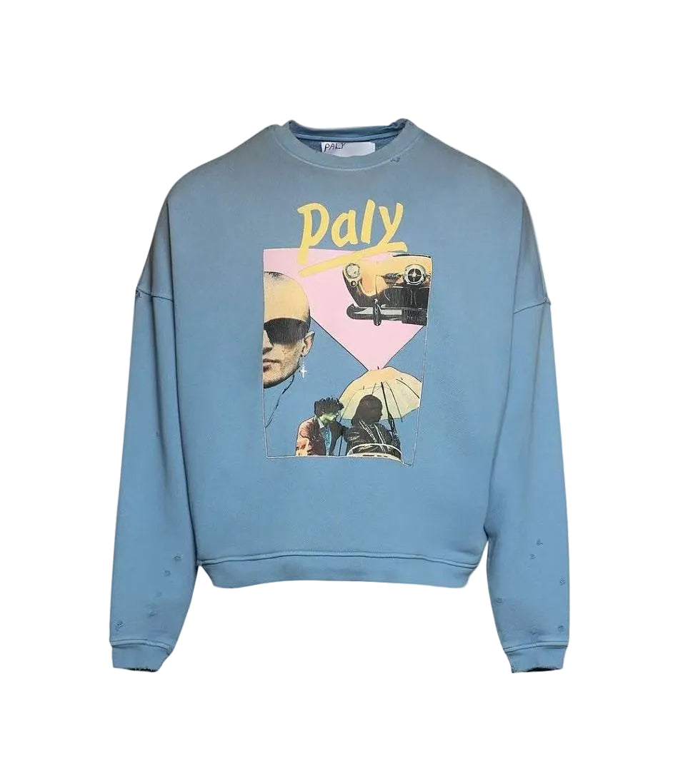 Play Hollywood Paly Print Crewneck