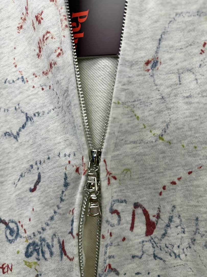 Play Hollywood Graffiti Print Hoodie