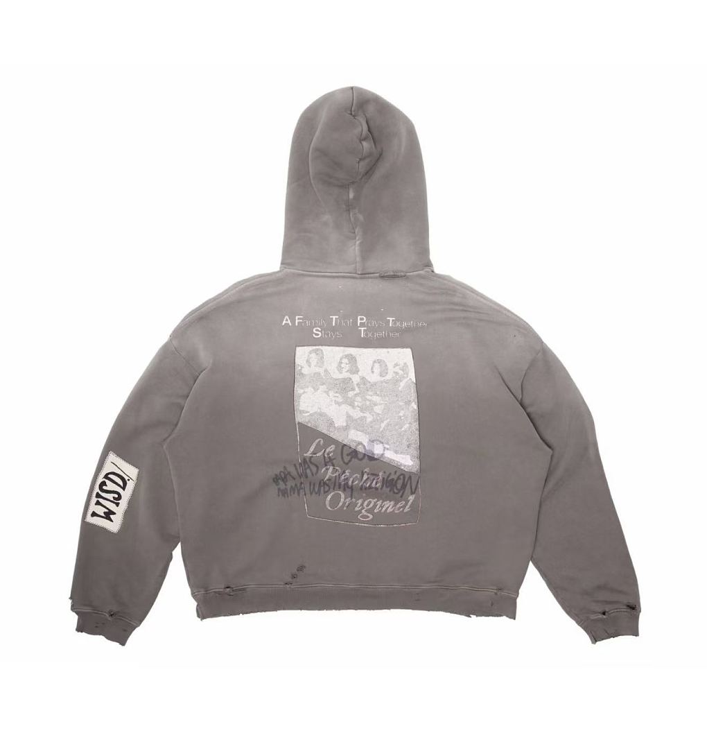 Play Hollywood Believe Print Hoodie