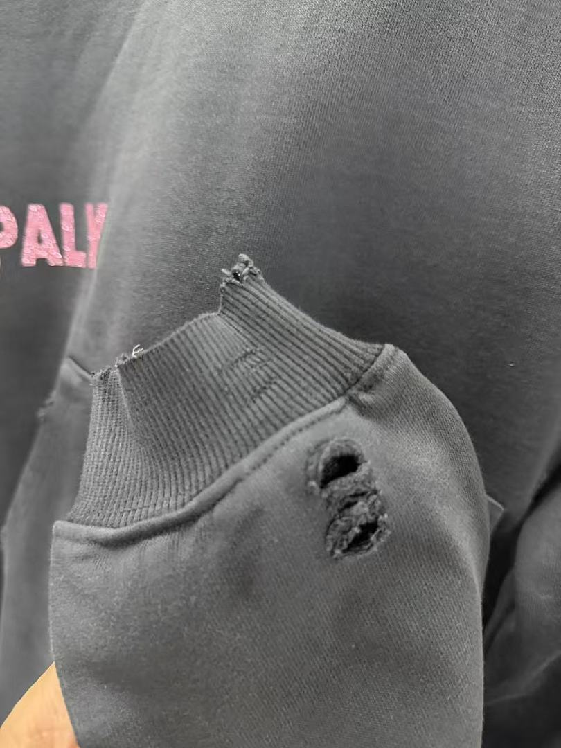 Play Hollywood PALY Distressed Pullover Hoodie