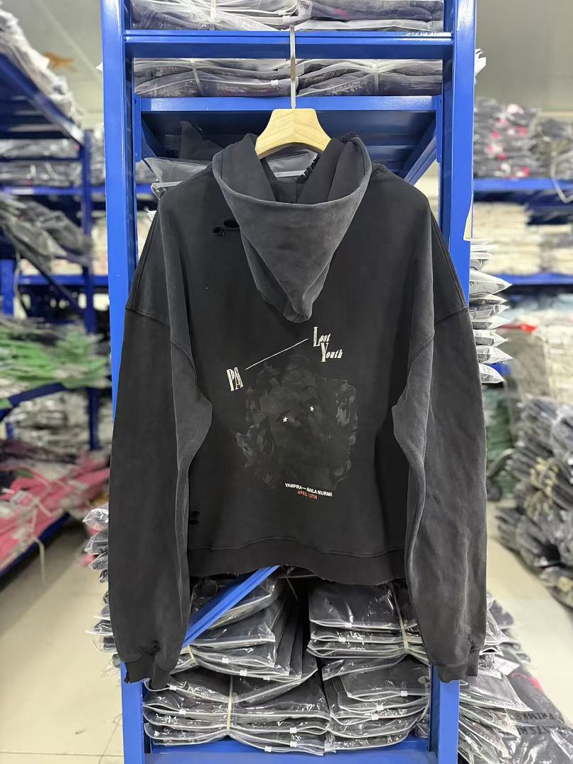 Play Hollywood Black Madonna Hoodie