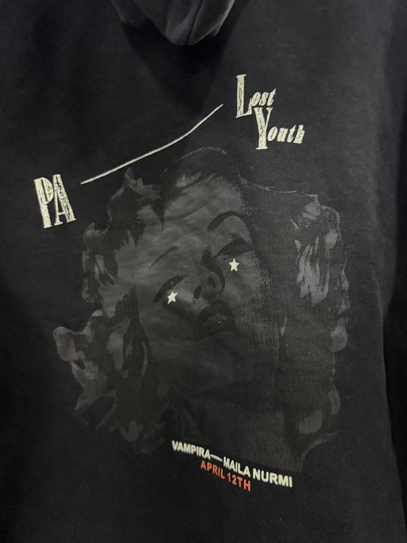 Play Hollywood Black Madonna Hoodie