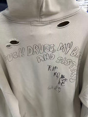 Play Hollywood Newspaper Portrait Hoodie