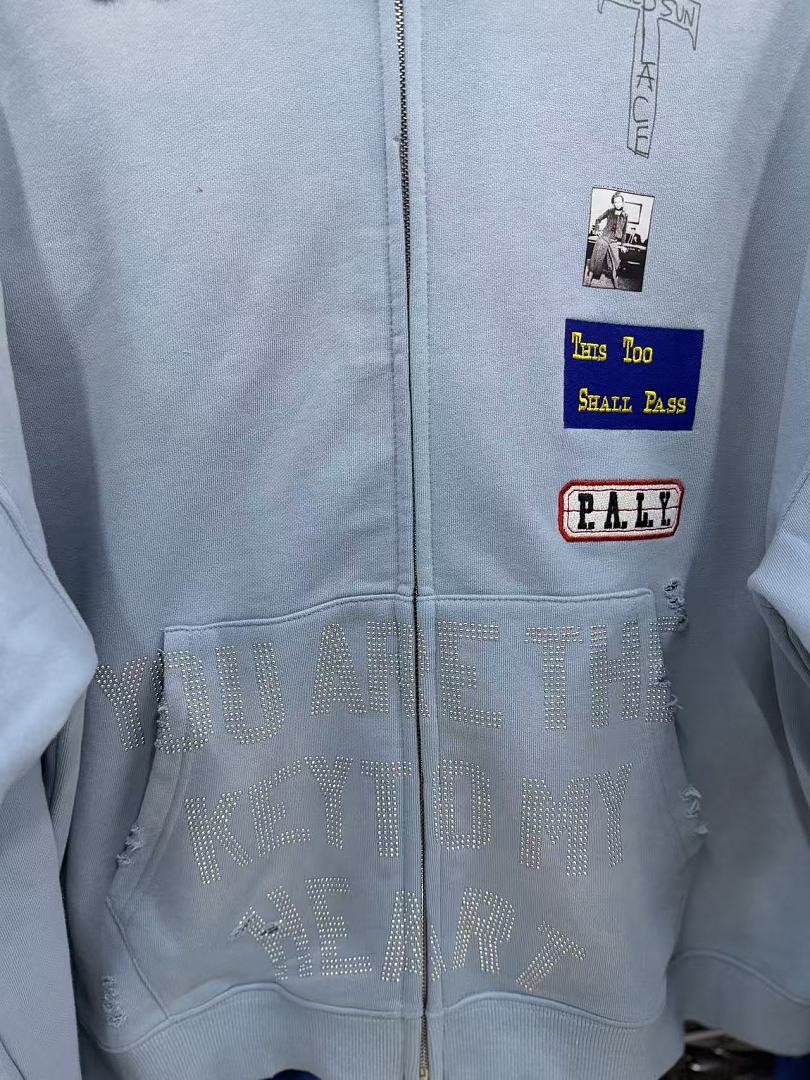 Play Hollywood Key To My Heart Zip‑Up Hoodie