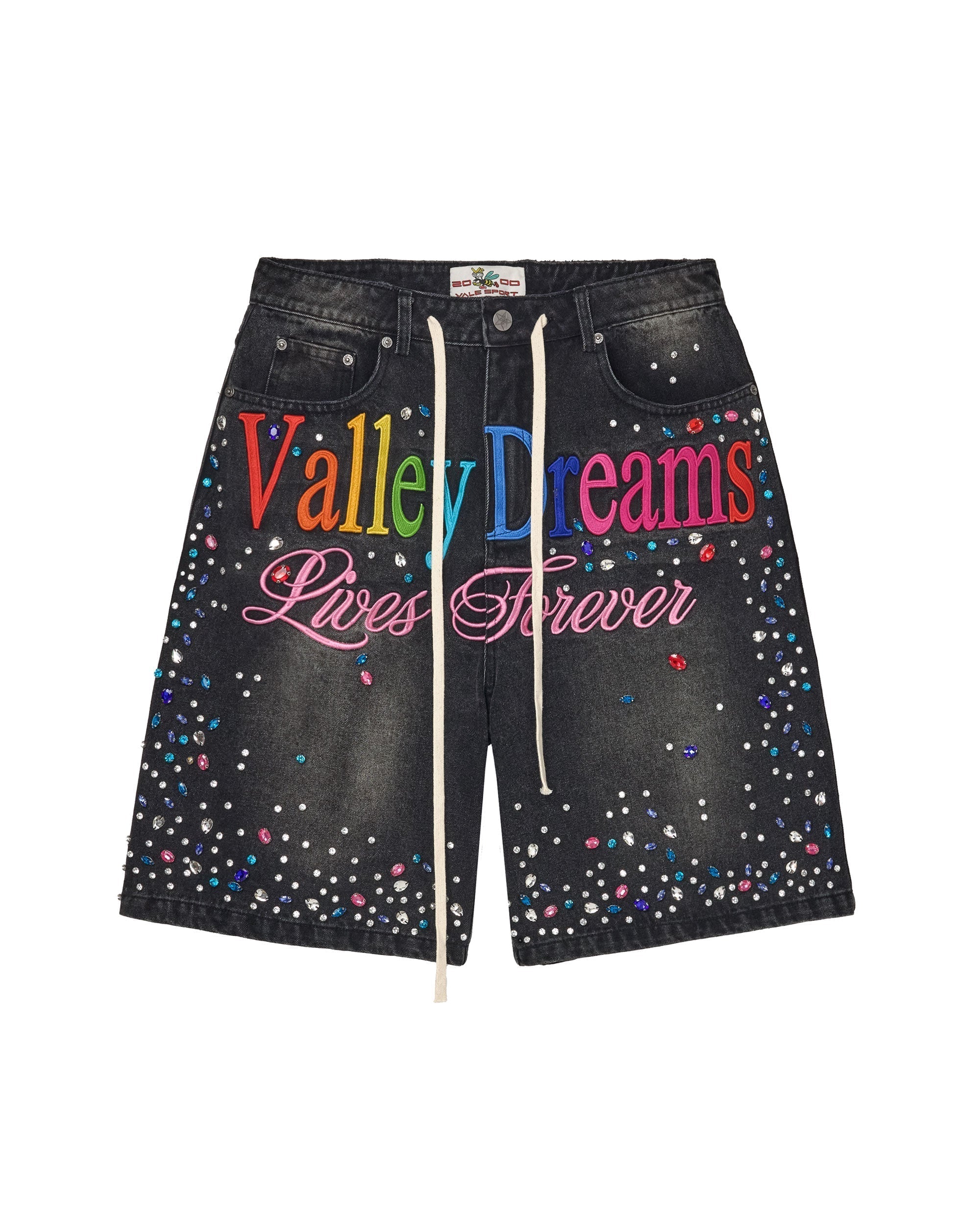 Valley Dreams ICE CREAM JORTS [BLACK]