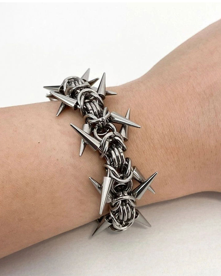 New Punk Spike Chain Bracelet