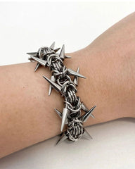 New Punk Spike Chain Bracelet