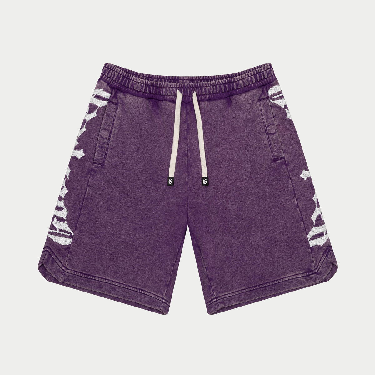 Courtside Shorts (Grape Wash)