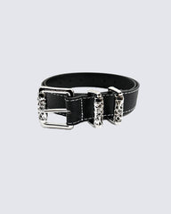 Trendy Roller Hollow Vine Pattern Belt