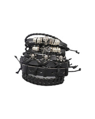 New Star Skull Braided Wristbands