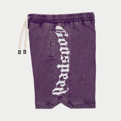 Courtside Shorts (Grape Wash)