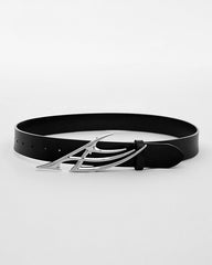 Deconstructed Thorn Unisex Leather Belt