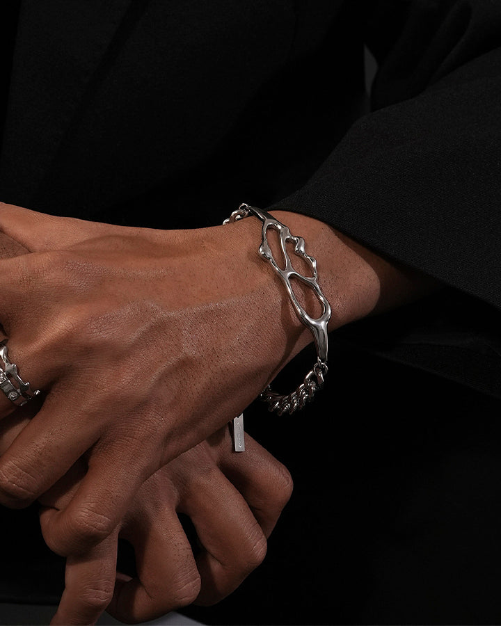 Hip-Hop Cuban Titanium Steel Bracelet