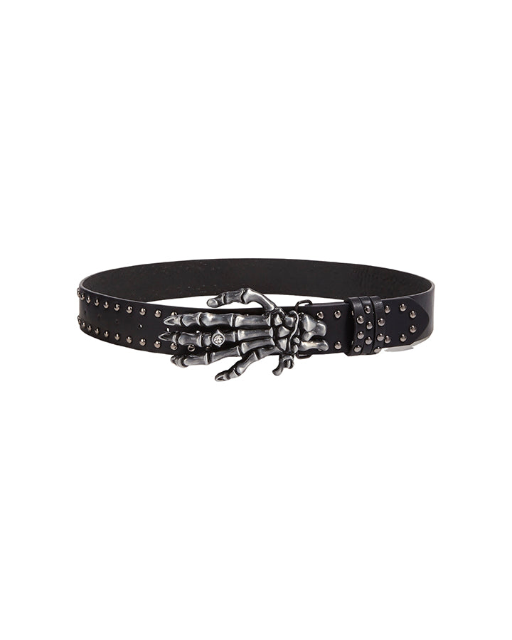 New Skeleton Hand Studded Belt