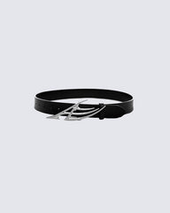 Deconstructed Thorn Unisex Leather Belt
