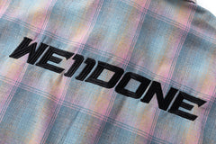 Street Ace We11done Gradient Plaid Shirt