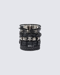 New Star Skull Braided Wristbands