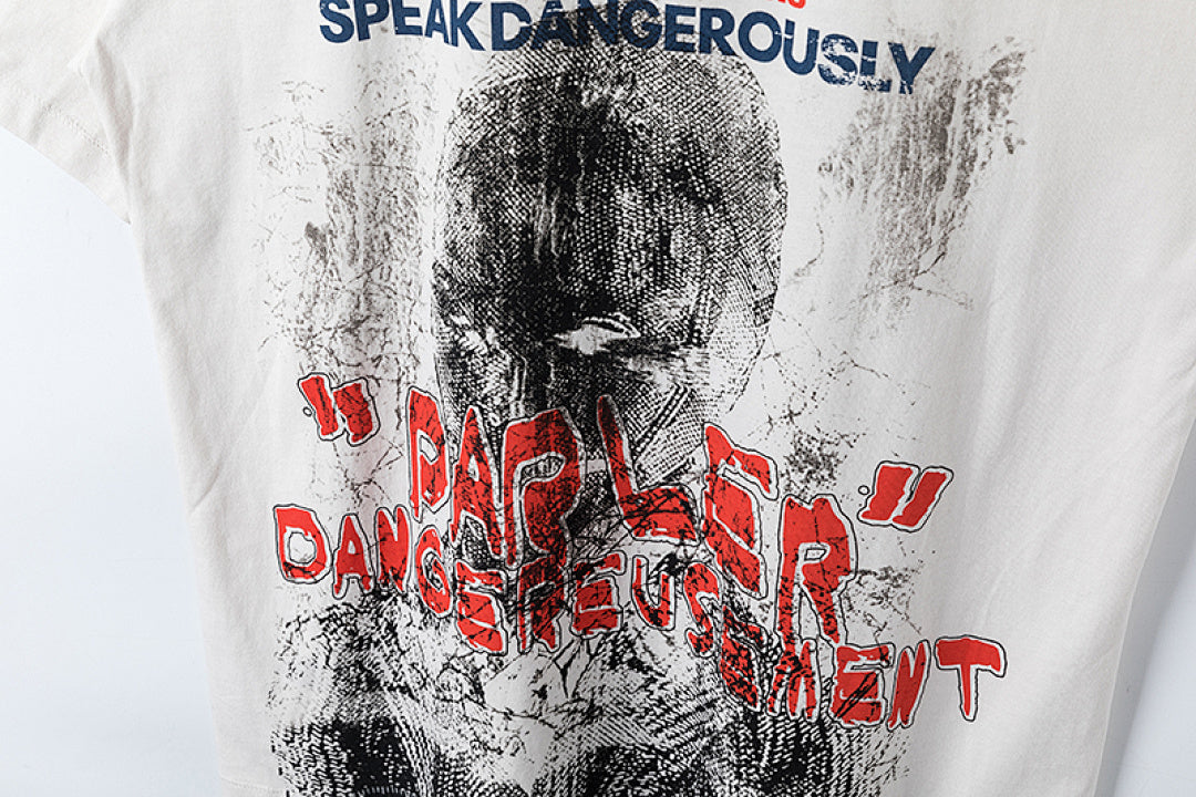 RRR123 Speak Dangerously Graphic Short‑Sleeve T‑Shirt