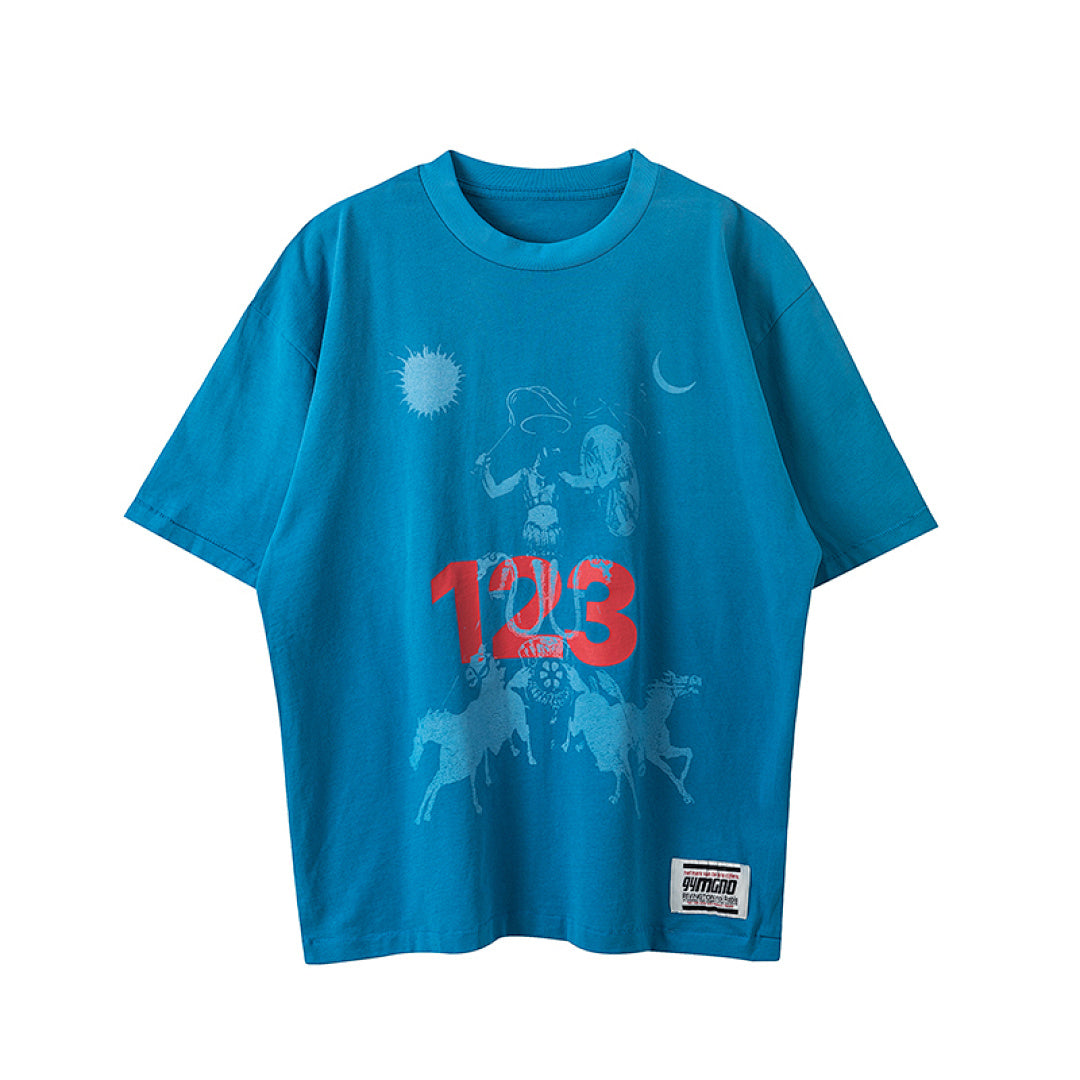 RRR123 Chariot Myth Graphic Oversized T‑Shirt