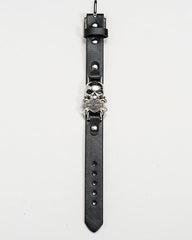Vintage Skull Buckle Punk Bracelet